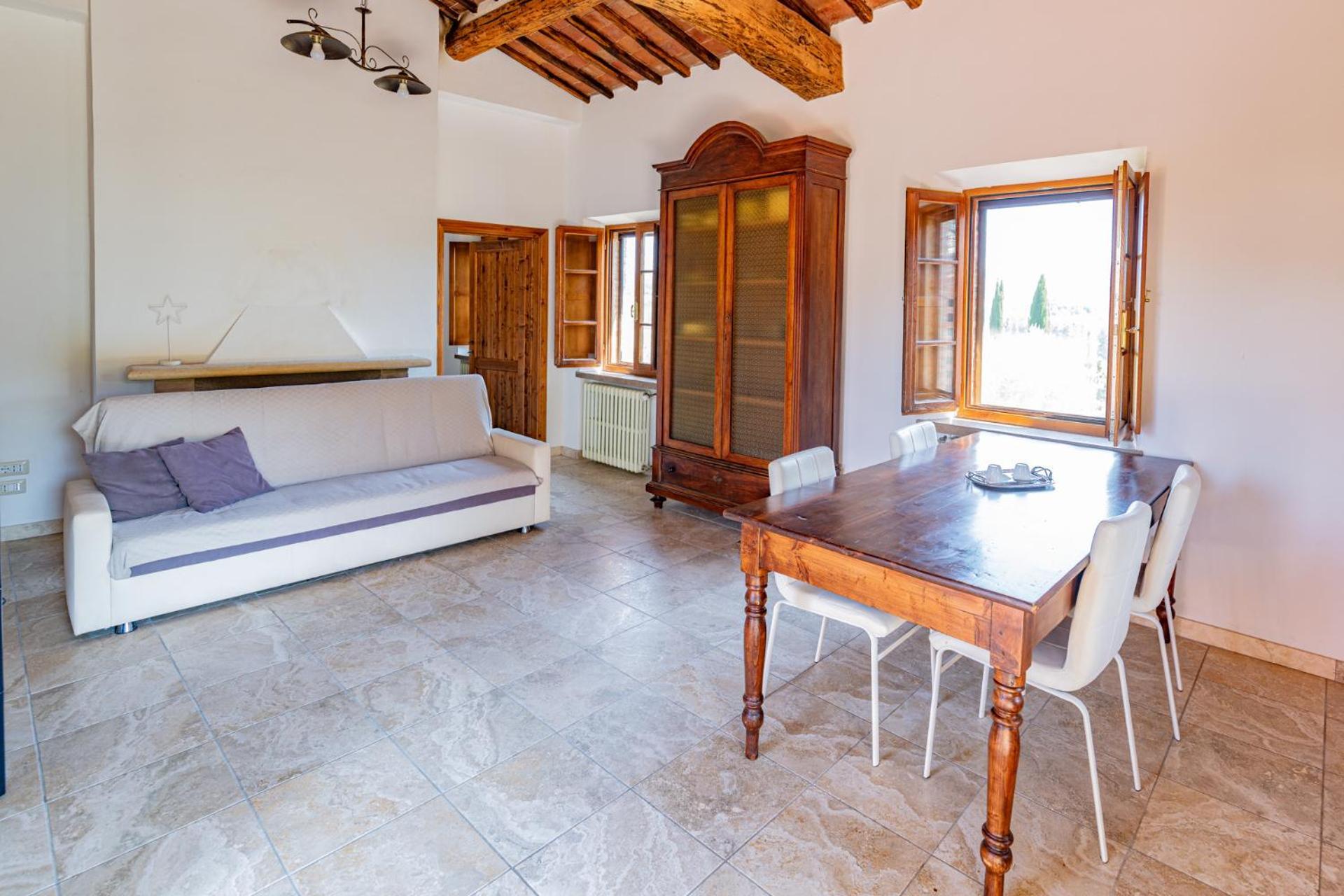 Appartement Ulivo-Chianti Charming Flat With Private Parking! à Asciano Extérieur photo