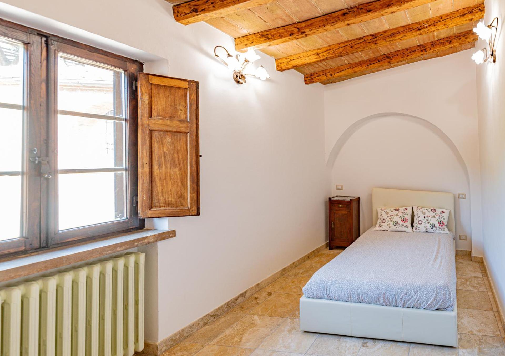 Appartement Ulivo-Chianti Charming Flat With Private Parking! à Asciano Extérieur photo